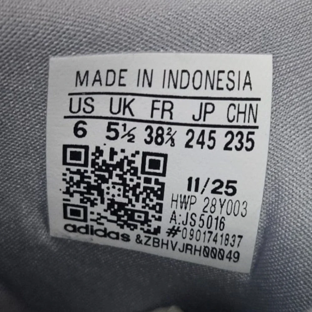 Adidas Lite Racer Adapt 7.0 K Athletic Sneakers JS5016 Grey Blue Kids Size‎ 6